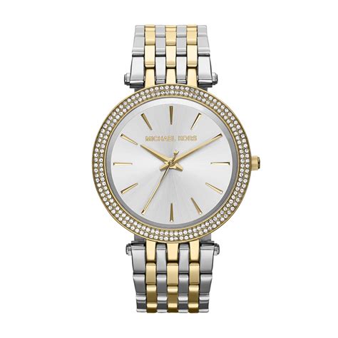 damenuhr michael kors silber gold|Michael Kors ladies watches.